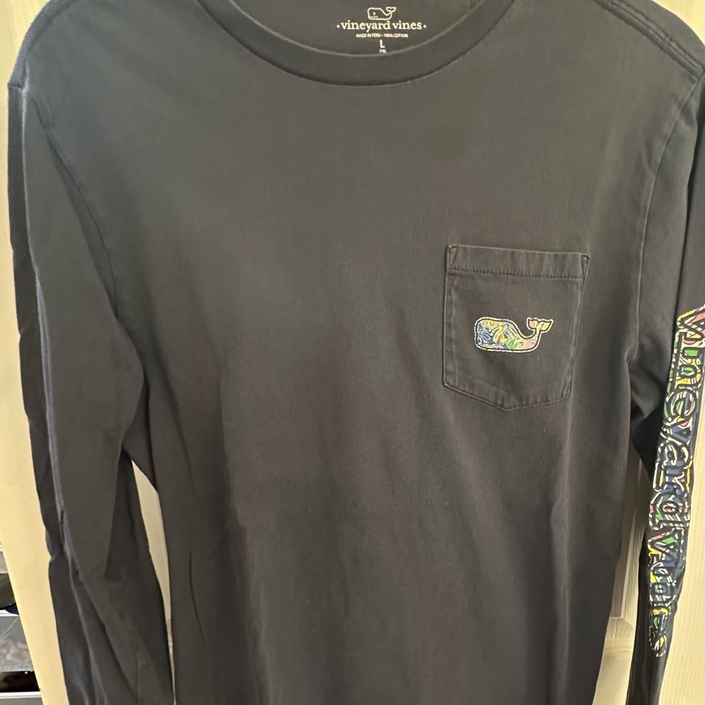 Vineyard Vines T-Shirt Trio - White, Maroon, Blue - Picture 7 of 8